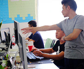 網(wǎng)站建設(shè)公司辦公環(huán)境